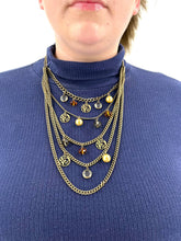 Bohemia Necklace by Lia Sophia Glass and Resin Beads 17-20" Adjustible NEW! - RealThreads